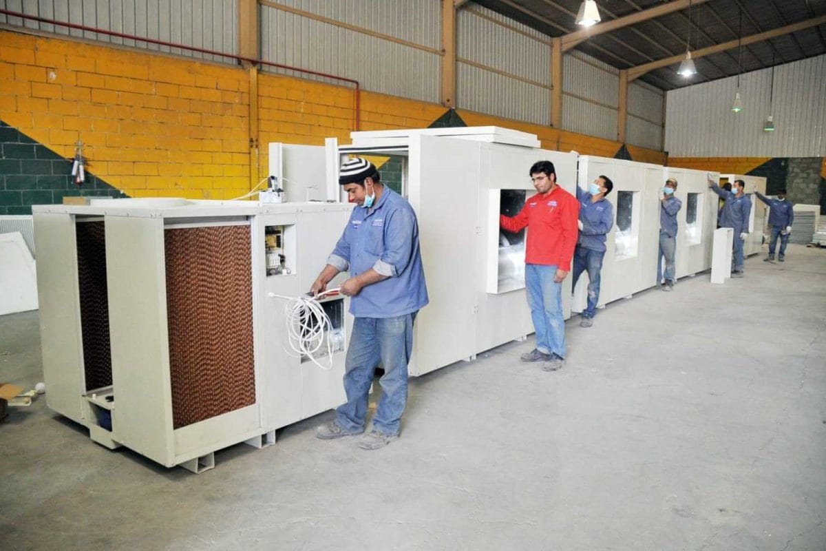 Central air conditioning