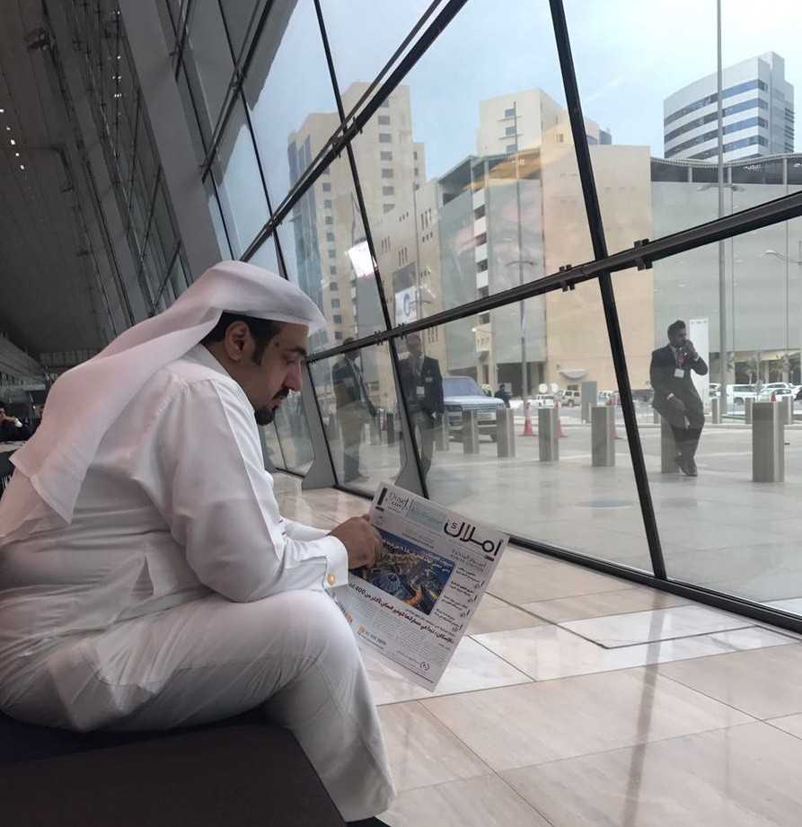 صحيفة أملاك العقارية تخطف الأضواء في معرض سيتي سكيب قطر2017.. وتكشف خفايا السوق العقاري عن قرب