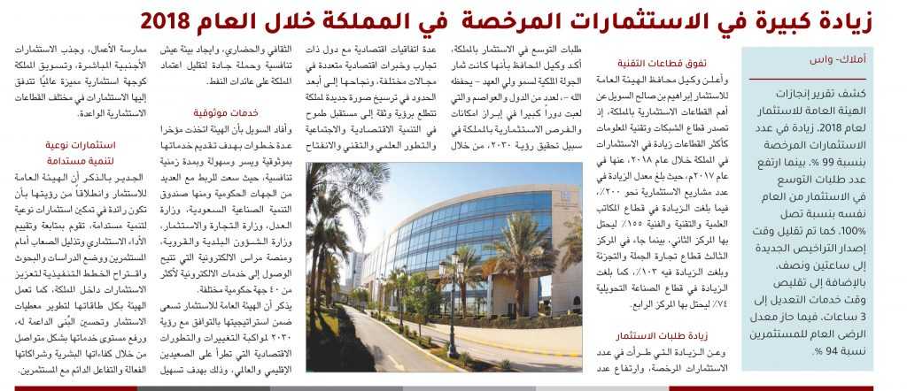 الاستثمارات المرخصة