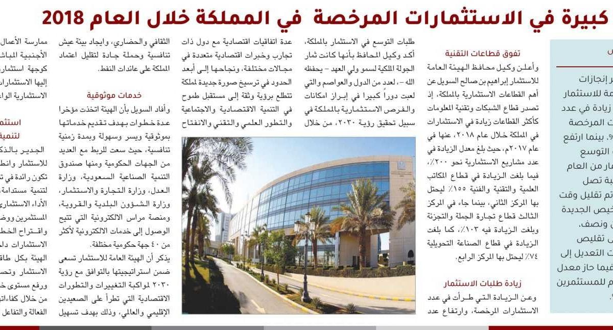 الاستثمارات المرخصة