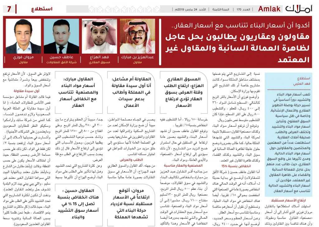 اسعار مواد البناء