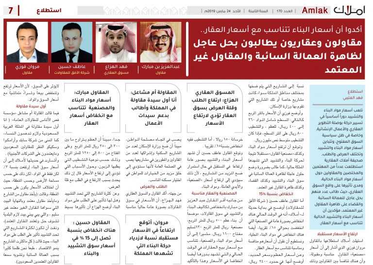 اسعار مواد البناء