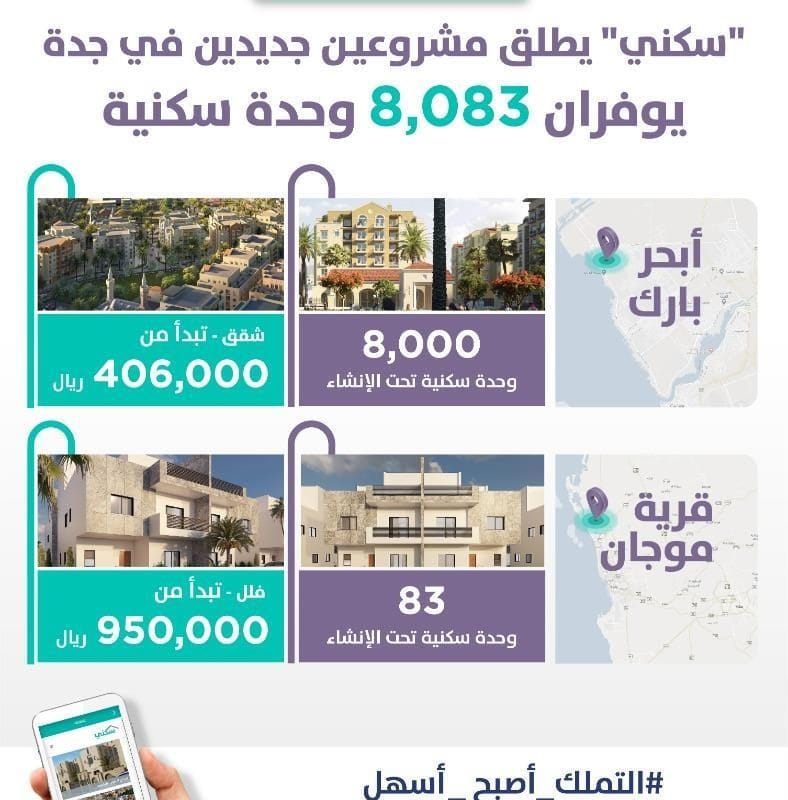 برنامج سكني - مشاريع سكنية