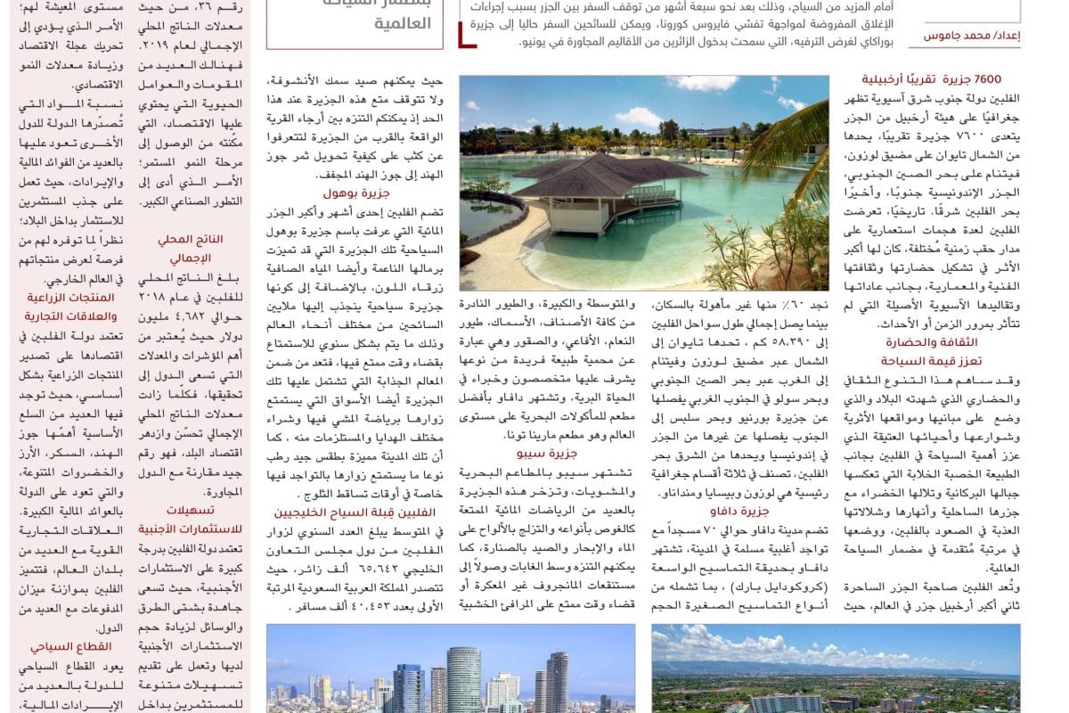 صيحفة أملاك - سياحة الفلبين