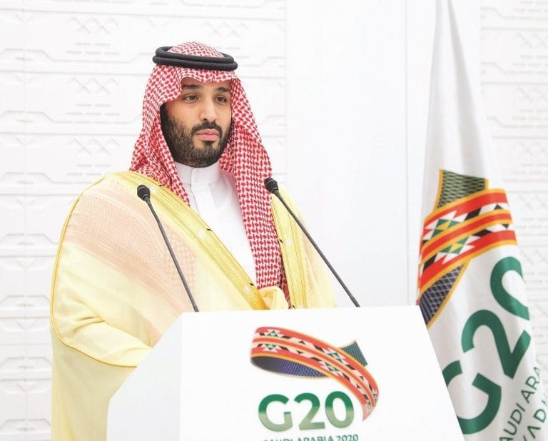 ولي العهد - قمة العشرين - اقتصاد