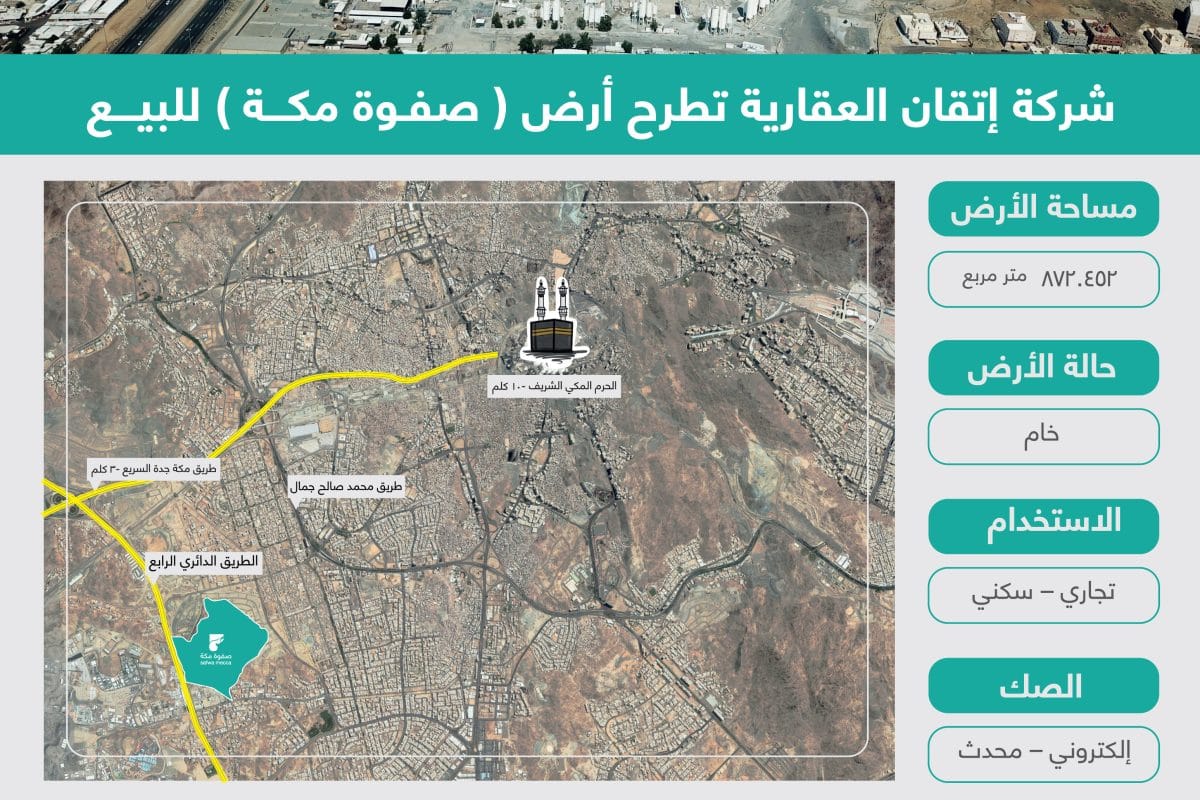 شركة اتقان - العقارية -عقارات مخطط الصفوة