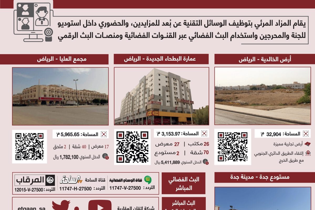 اتقان - مزاد عقاري