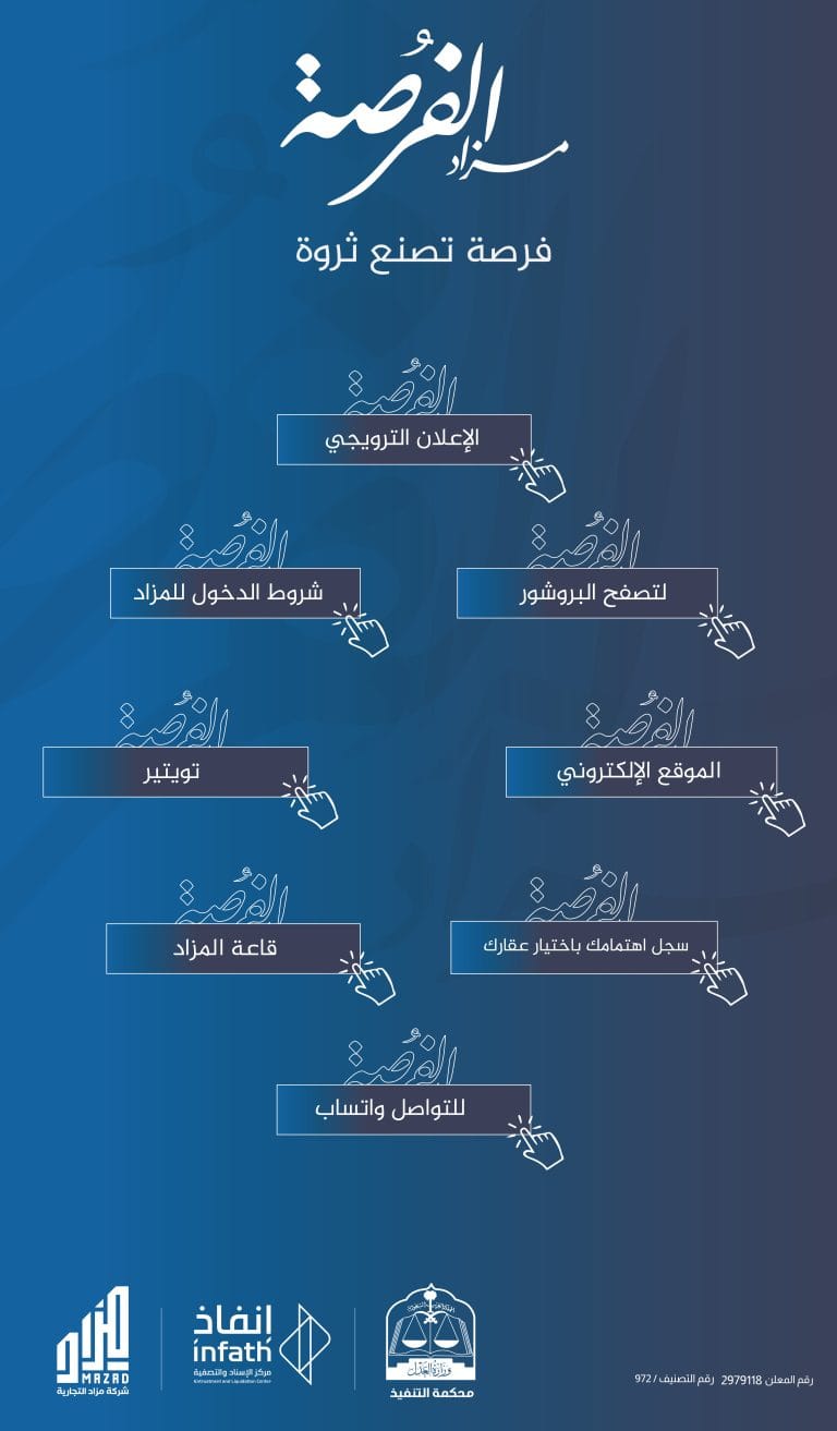 مزاد الفرصة مدينة الرياض
