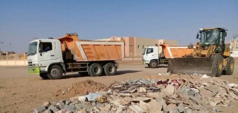 إزالة مخلفات البناء