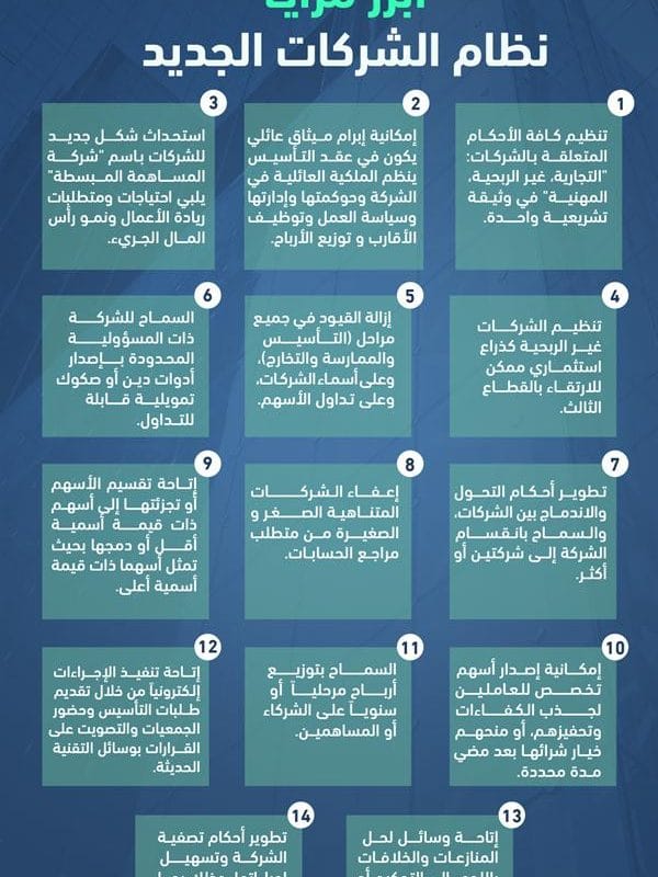 نظام الشركات الجديد