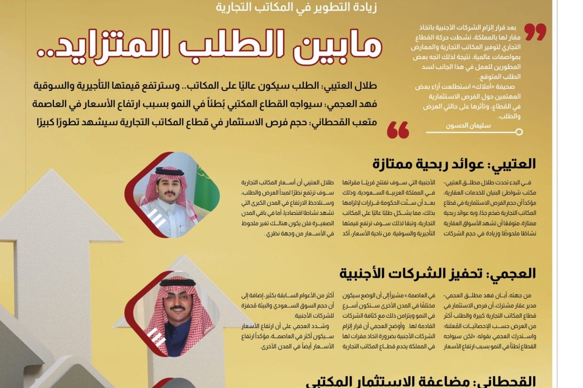 استطلاع المكاتب التجارية