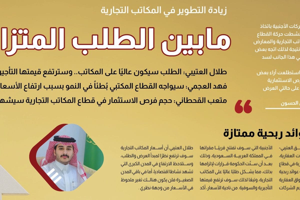 طلال العتيبي المكاتب التجارية