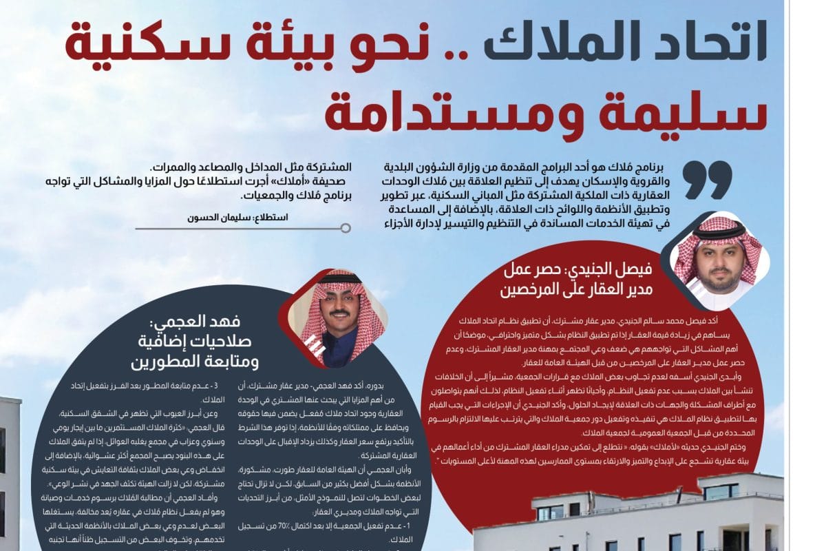 المف - استطلاع اتحاد الملاك