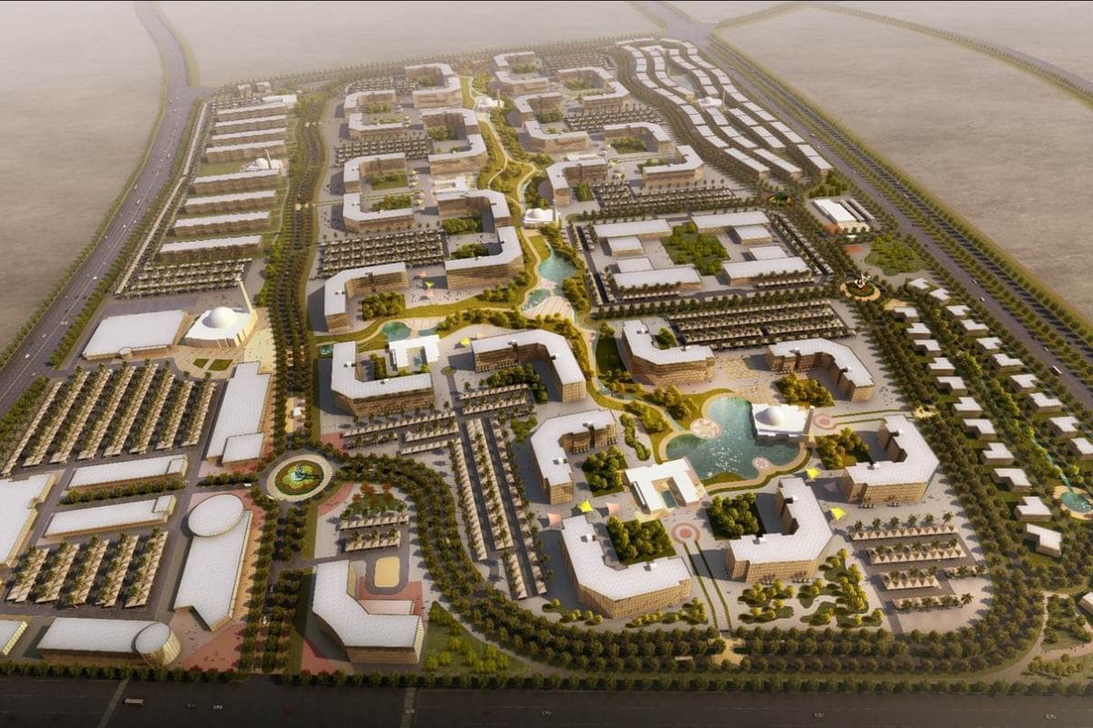 Residential complexes in cities