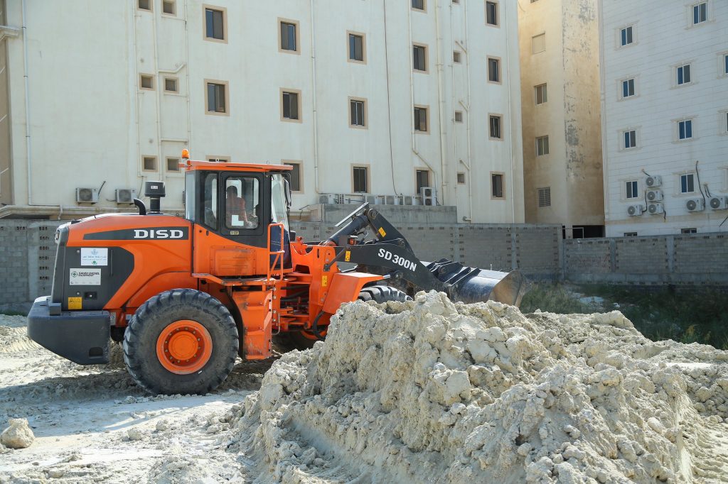 رفع مخلفات البناء والهدم