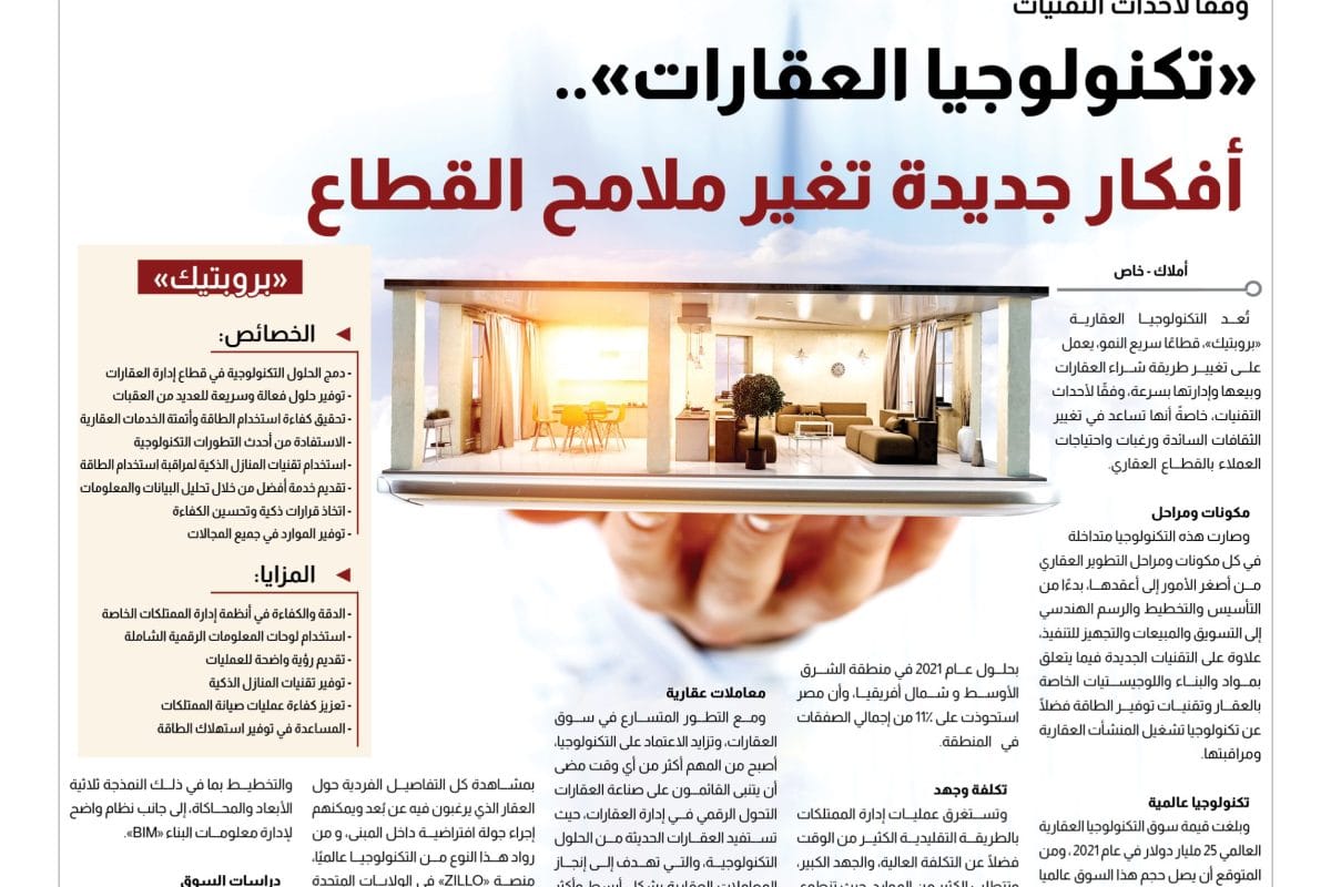 Real Estate Technology - Building Technologies