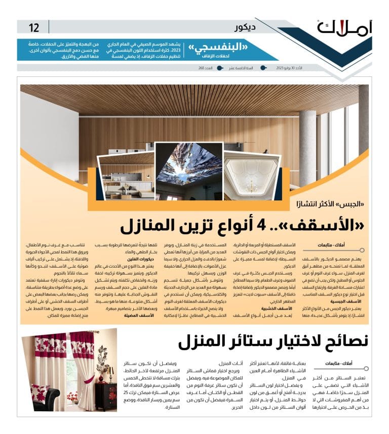 ديكور تصاميم ديكور الأسقف