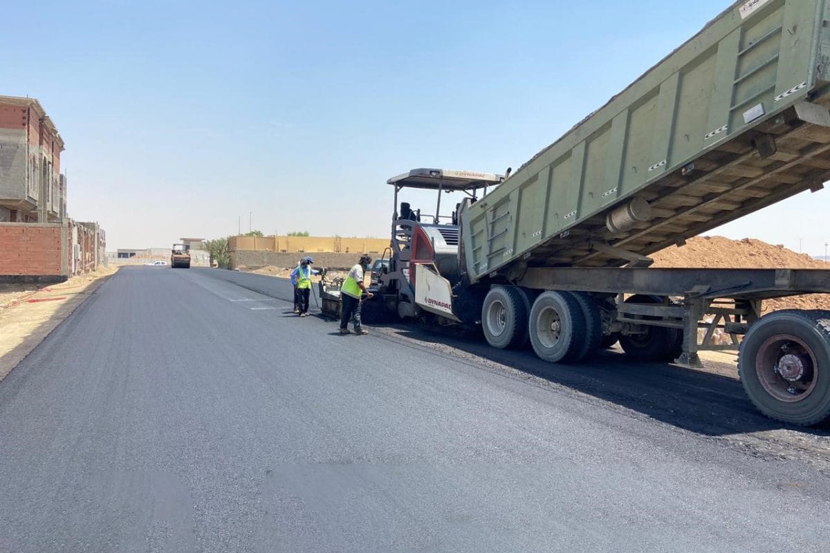 طرق جديدة- مشاريع الطرق