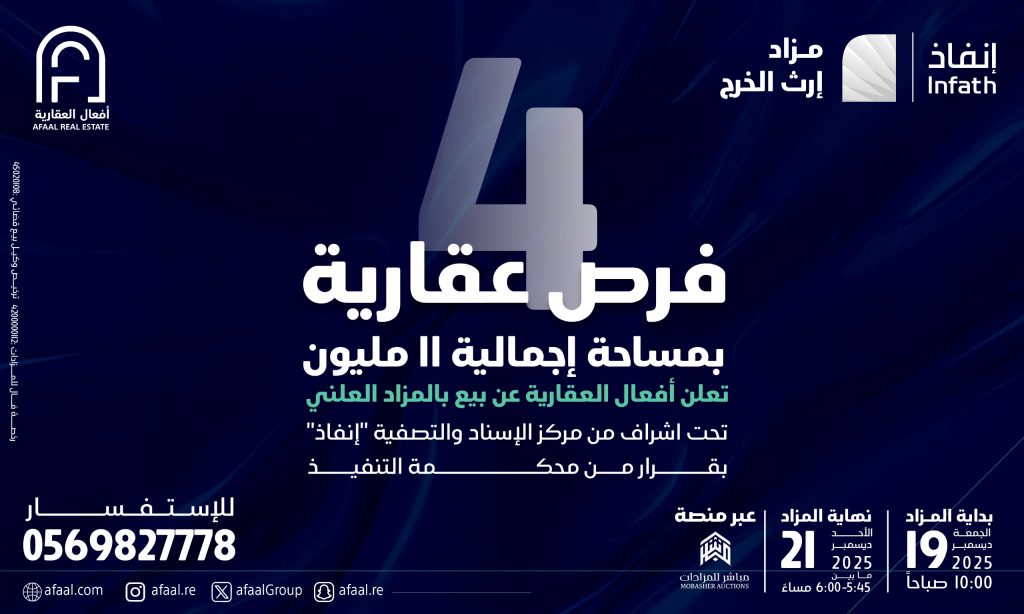 مزاد شركة أفعال