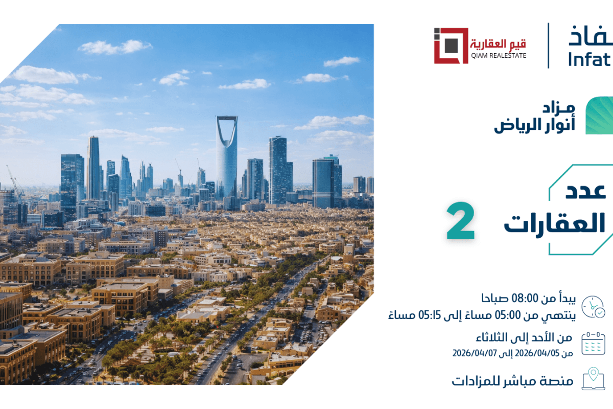 باكورة مزاد قيم العقارية