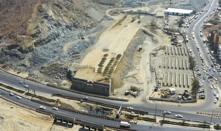 الطريق الثالث- تعويضات مكة المكرمة