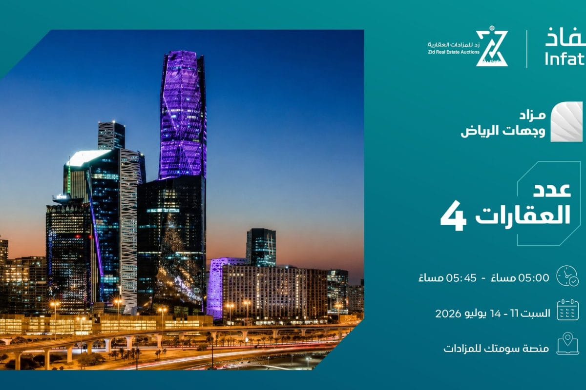 مزاد شركة زد واجهات الرياض