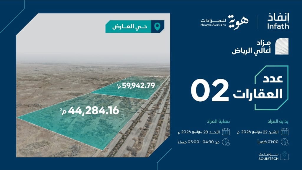 مزاد شركة هوية أعالي الرياض