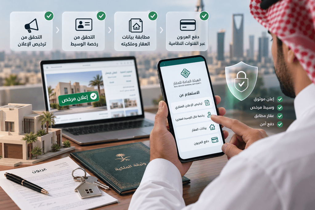 5 خطوات رقمية تحمي مشتري العقار من الإعلانات الوهمية